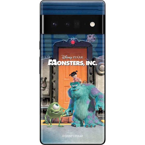 Disney Monsters Inc. Movie Poster Google Pixel 6 Pro Skin